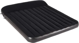 King Size Air Mattress Inflatable Bed,Blow Up Mattress with Pillow,Black
