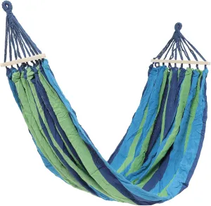 Kisangel Camping Hammock with Wooden Stick Double Person Parachute Tent Anti Rollover Perfect for Garden Outdoor Adventure