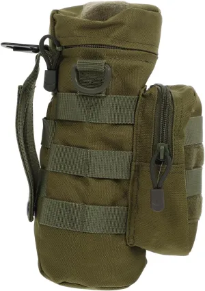 Kisangel Collapsible Water Bottle Bag for Outdoor Hiking Climbing Travel Sling Pack