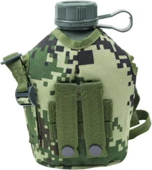 Kisangel Portable Multi Use Canteen Lightweight Outdoor Water Bottle for Camping Hiking Fishing and Emergency Situations Safe for Drinking