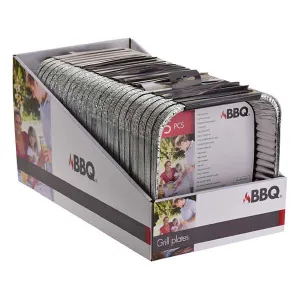 KOOPMAN DV5300140 TRAY ALU SET OF 2 ALUMINIUM<br>ឈុតថាសអាលុយមីញ៉ូម,មាន2/ឈុត