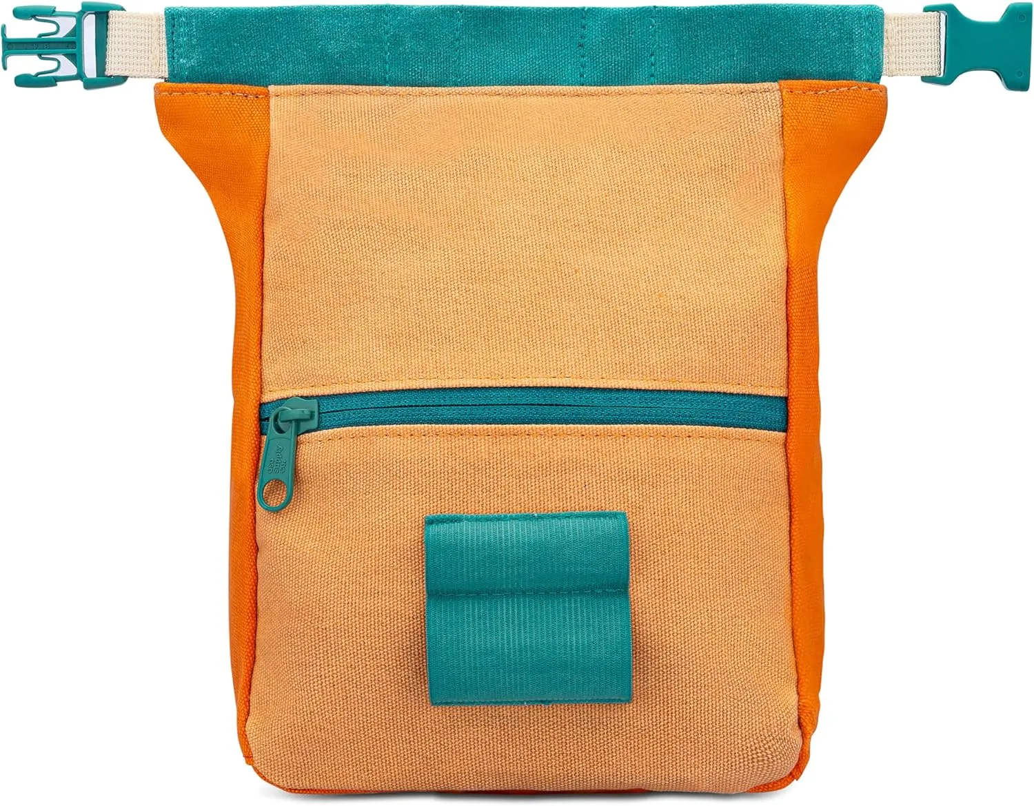 Kulshan Bouldering Bucket, Large Size Chalk Bag for Rock Climbing, Chalk Pot with Magnetic Roll Down Closure, Brush Loop, Zippered Pockets for Climbers