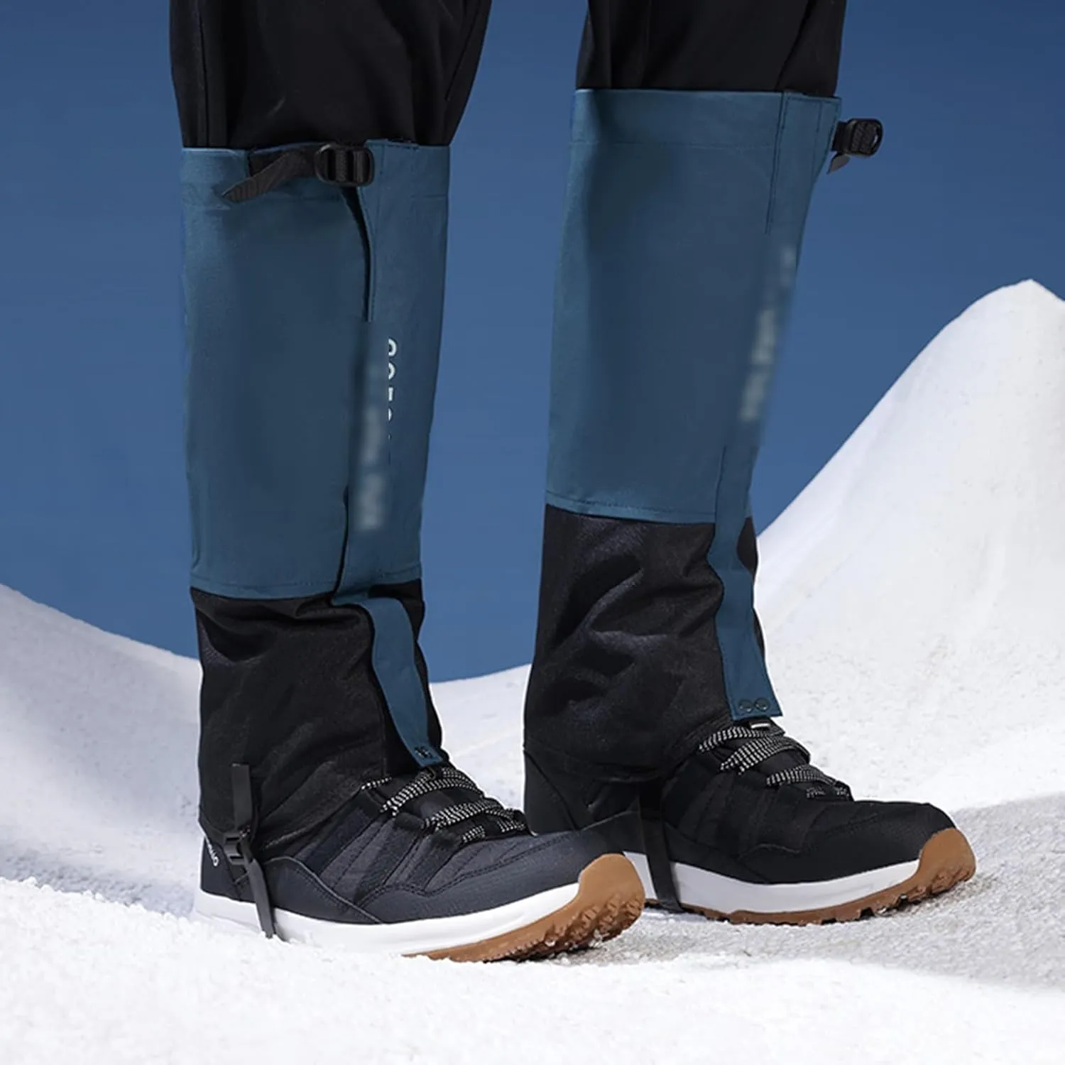 Leg Gaiters,Hiking Gaiters,Adjustable High Leg Cover,M/L/XL Snake Bite Protective Gaiters,Lower Legs Guards,for Adults and Children