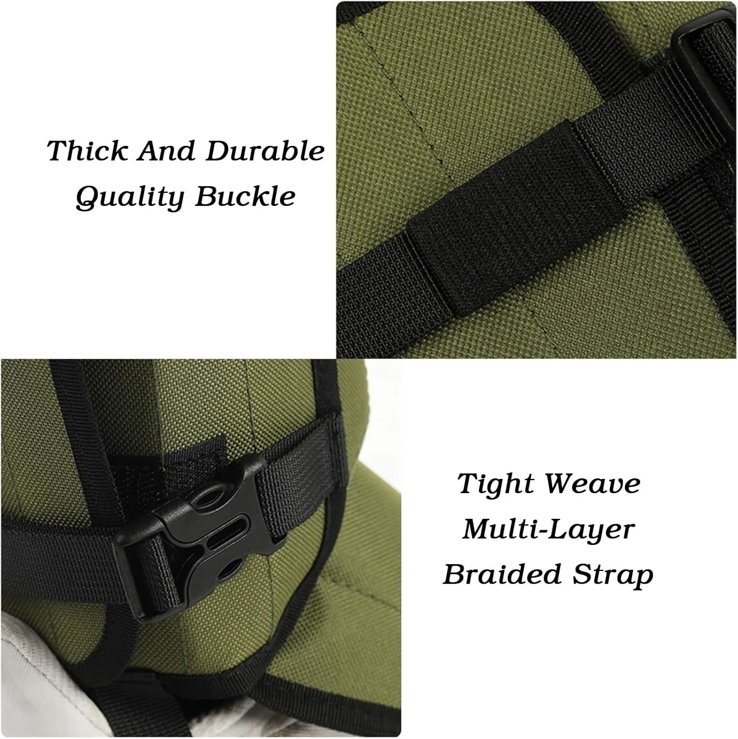 Leg Gaiters,Thickened Nylon Snake Bite Protective Gaiters,Breathable Hiking Gaiters,Adjustable Ankle Gaiters,Suitable for Adults and Children