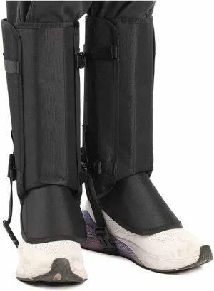 Leg Gaiters,Thickened Nylon Snake Bite Protective Gaiters,Breathable Hiking Gaiters,Adjustable Ankle Gaiters,Suitable for Adults and Children