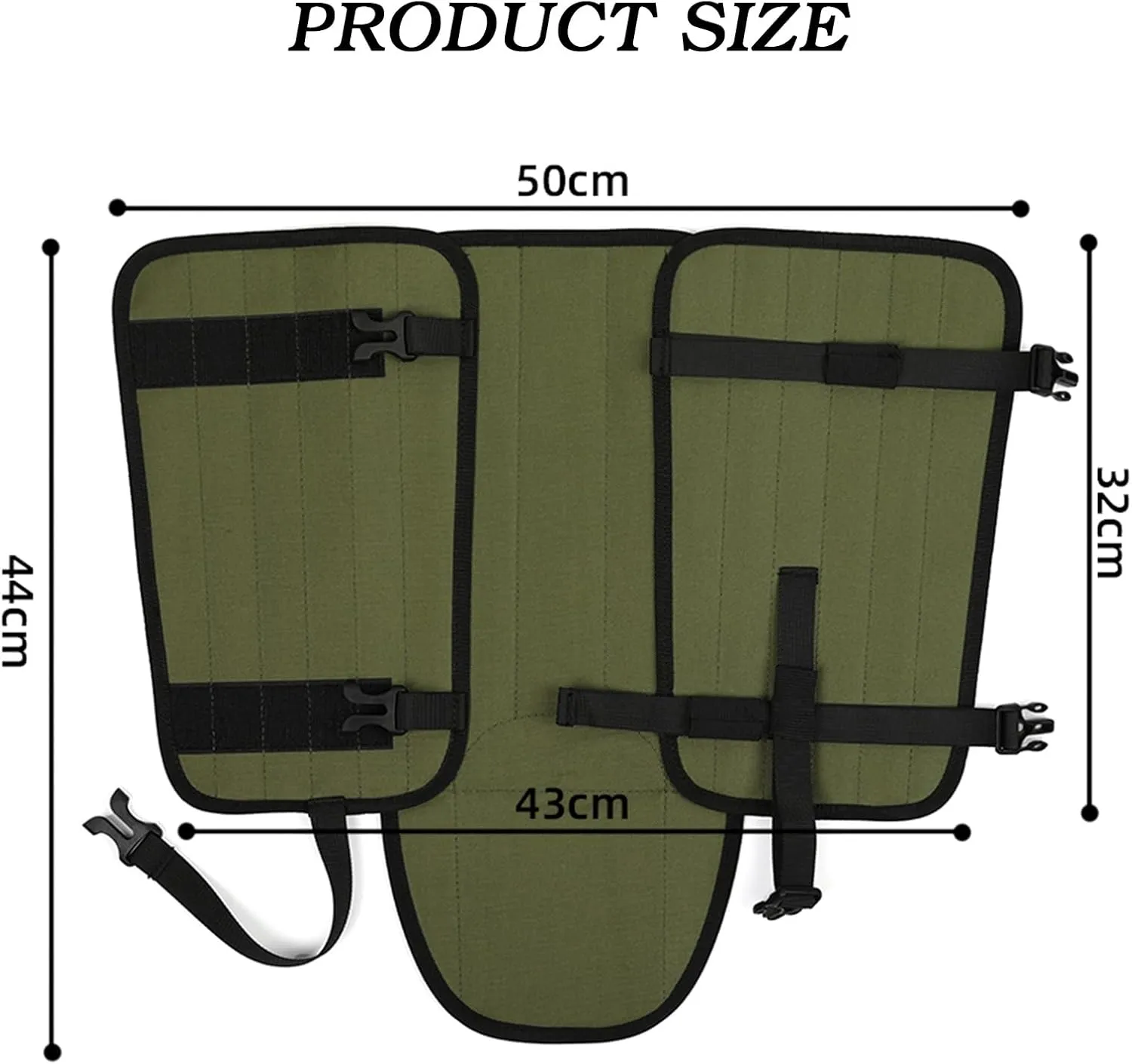 Leg Gaiters,Thickened Nylon Snake Bite Protective Gaiters,Breathable Hiking Gaiters,Adjustable Ankle Gaiters,Suitable for Adults and Children