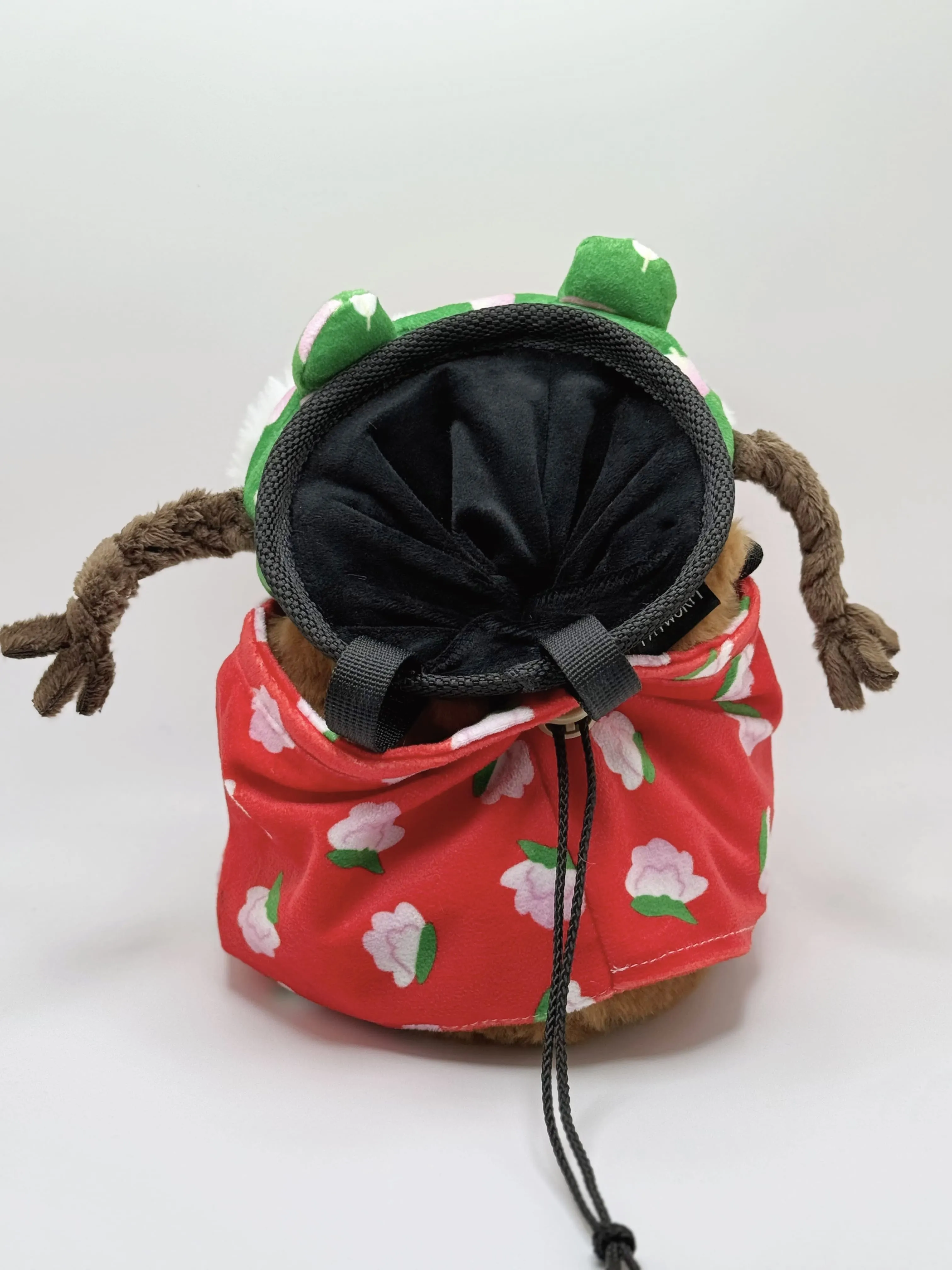 Limited Edition Capybara with Dongbei Floral Coat Chalk Bag