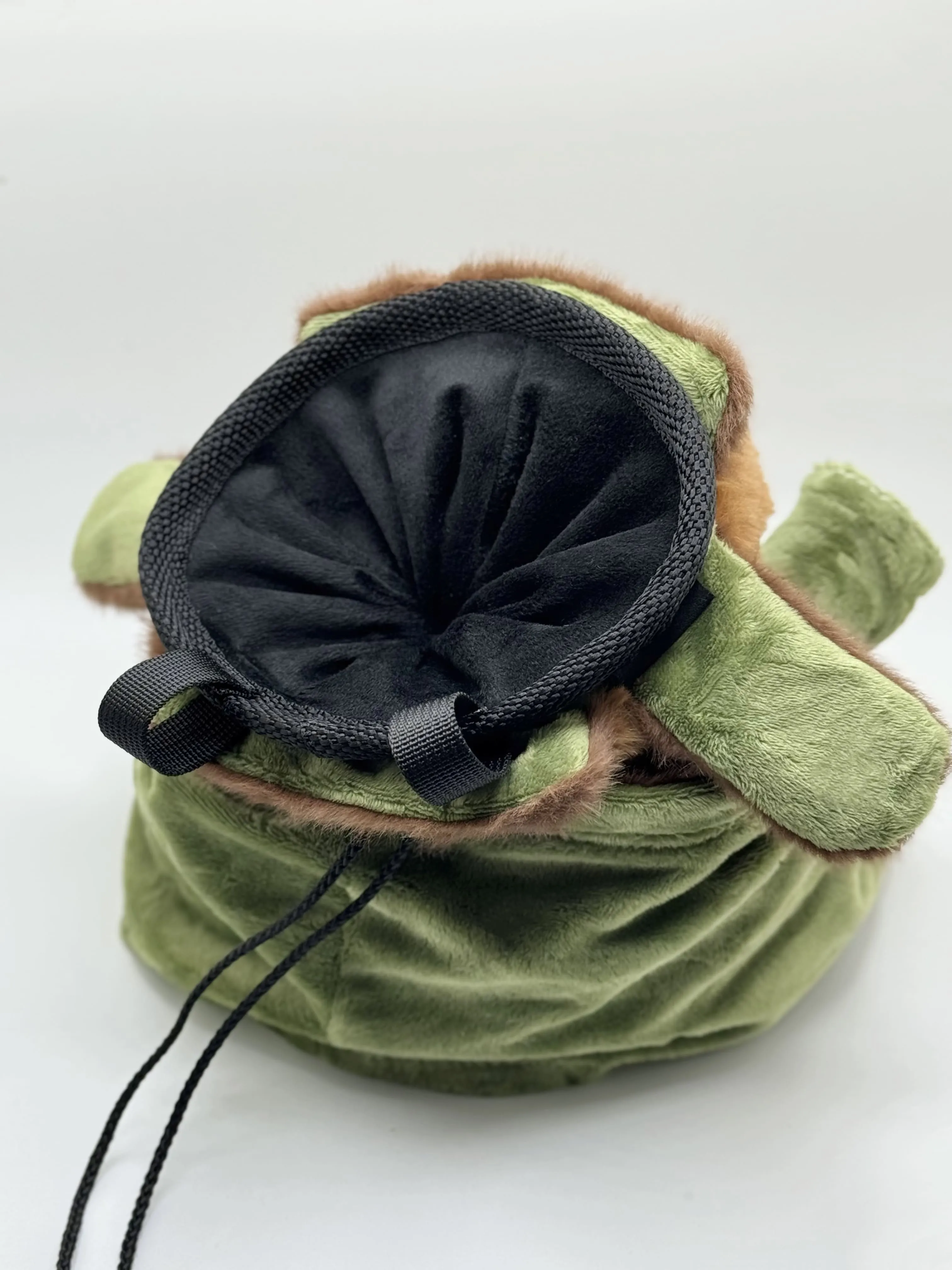 Limited Edition Capybara with Military Coat Chalk Bag/Chalk Bucket