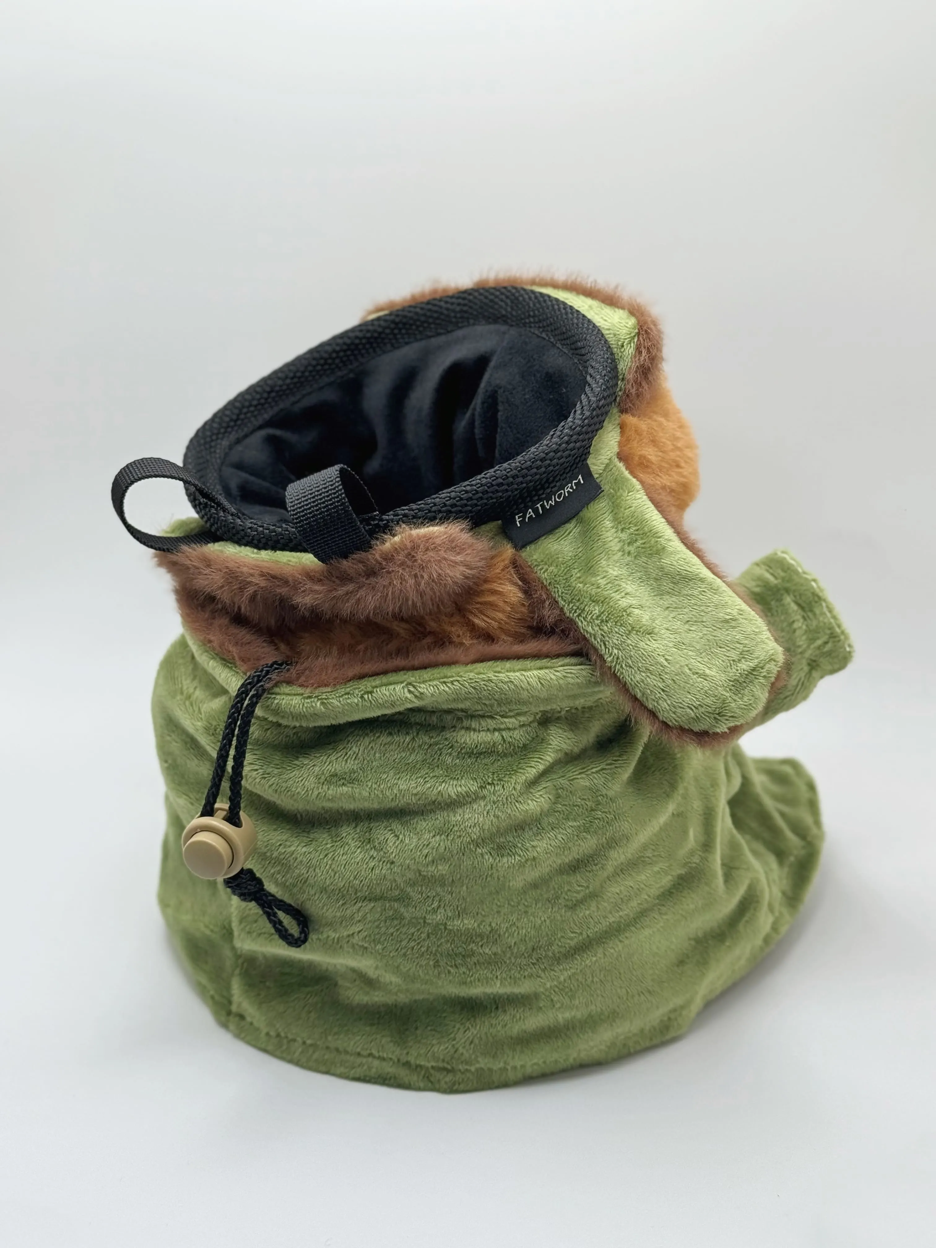 Limited Edition Capybara with Military Coat Chalk Bag/Chalk Bucket