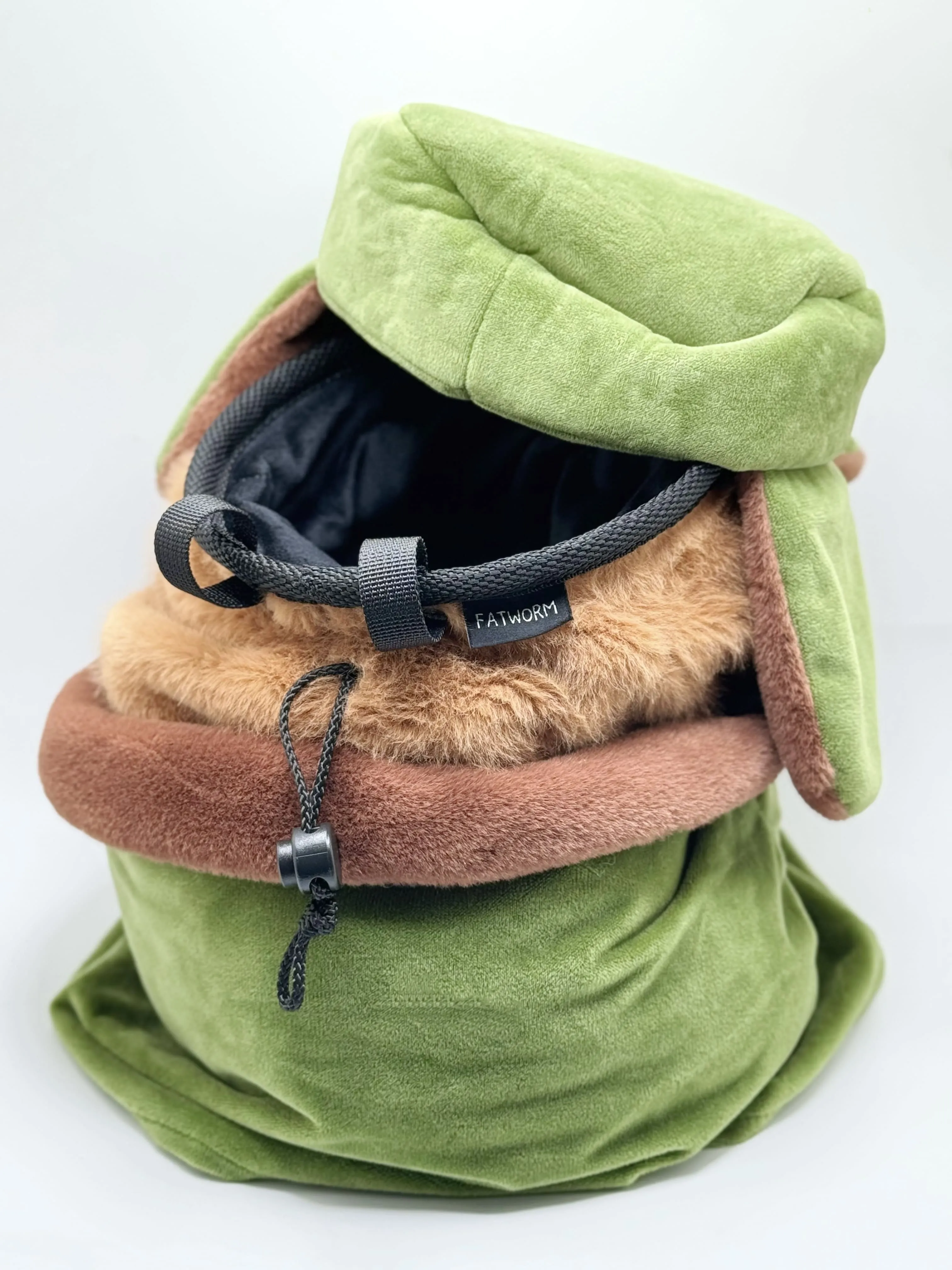 Limited Edition Capybara with Military Coat Chalk Bag/Chalk Bucket