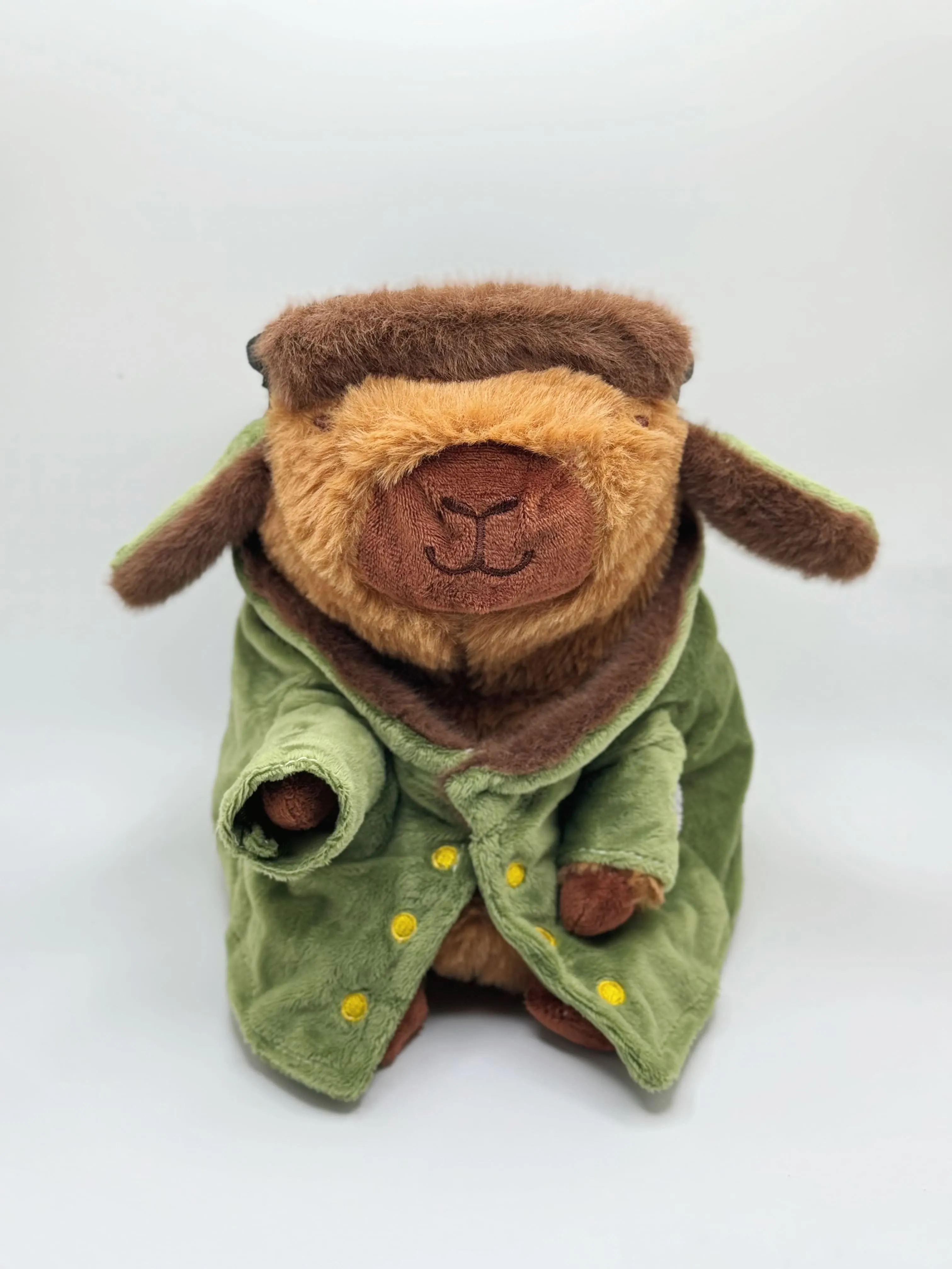 Limited Edition Capybara with Military Coat Chalk Bag/Chalk Bucket