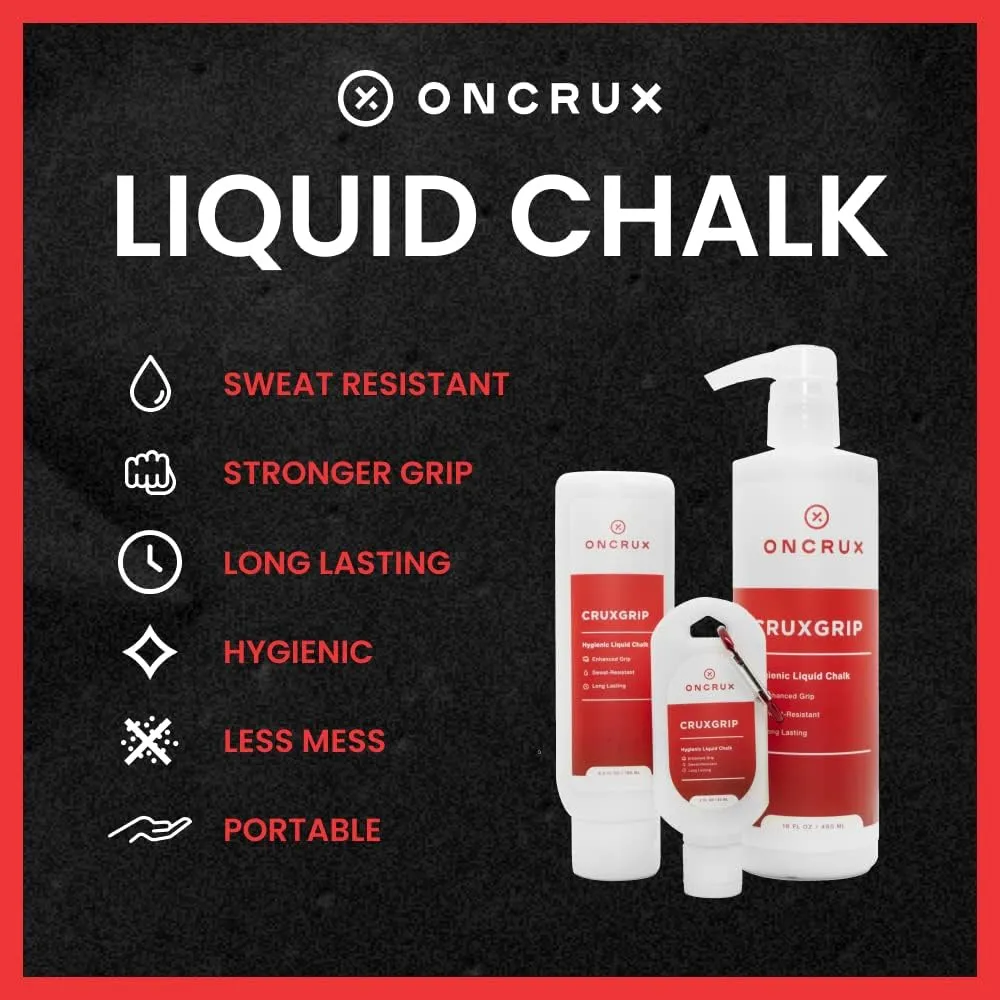 Liquid Chalk - Sweat Resistant, Mess Free Lifting Chalk - Made in USA - Superior Hand Grip for Weightlifting, Rock Climbing, Gymnastics, Crossfit, Powerlifting