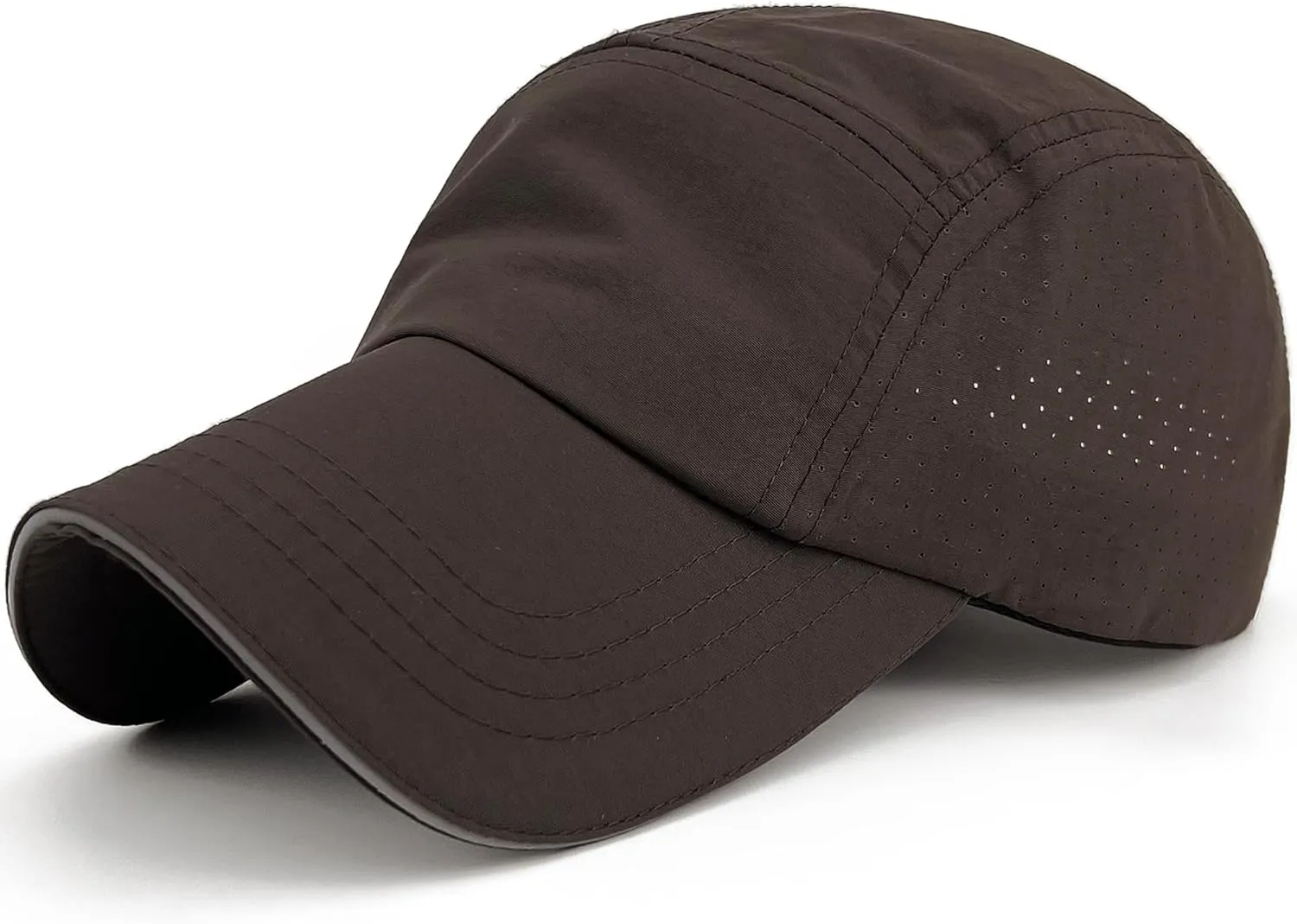 Loneshark Oversized XXL Reflective Men Quick Dry Hat Lightweight Sun Cap for Running/Golf/Baseball Women Breathable Mesh Cap