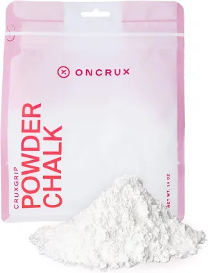 Loose Chalk Powder 14 OZ- Magnesium Carbonate Gym Chalk for Rock Climbing - Weight Lifting Chalk Powder - Hand Chalk for Gymnastics - Workout Chalk for Weightlifting CrossFit Powerlifting Chalk