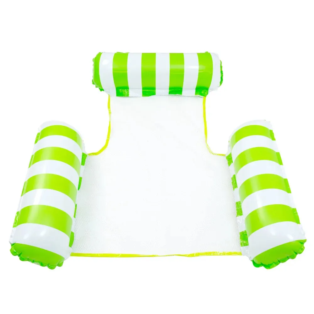 LuxeWater Hammock Inflatable Pool Float Bed