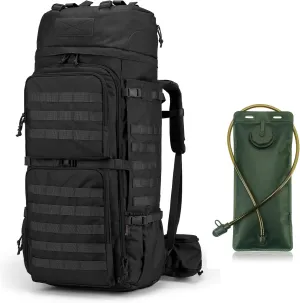 Mardingtop 75L Internal Frame Backpack   2.5L Leak Proof Water Bladder