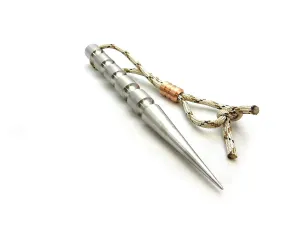 MARLIN SPIKE FID - TITANIUM - KNOTTING TOOL MARLINSPIKE ROPE SPLICING TOOL DIY Weaving Lacing Stitching for Paracord Leather Rope - HAND MACHINED IN THE USA - Gifts for Men