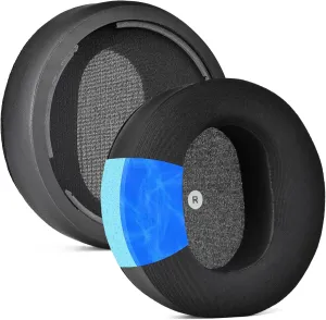 Maxwell Cushions - Cooling Gel Replacement Earpads Ear Cushion Compatible with Audeze Maxwell Headphones, Added Thickness, Noise Isolation Foam for Epic Gaming Sessions (Silky Fabric)