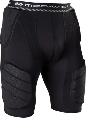 McDavid Youth Integrated 5-Pad Girdle, Durable & Breathable Padded Support with Hard-Shell Thigh Guards Football Kids