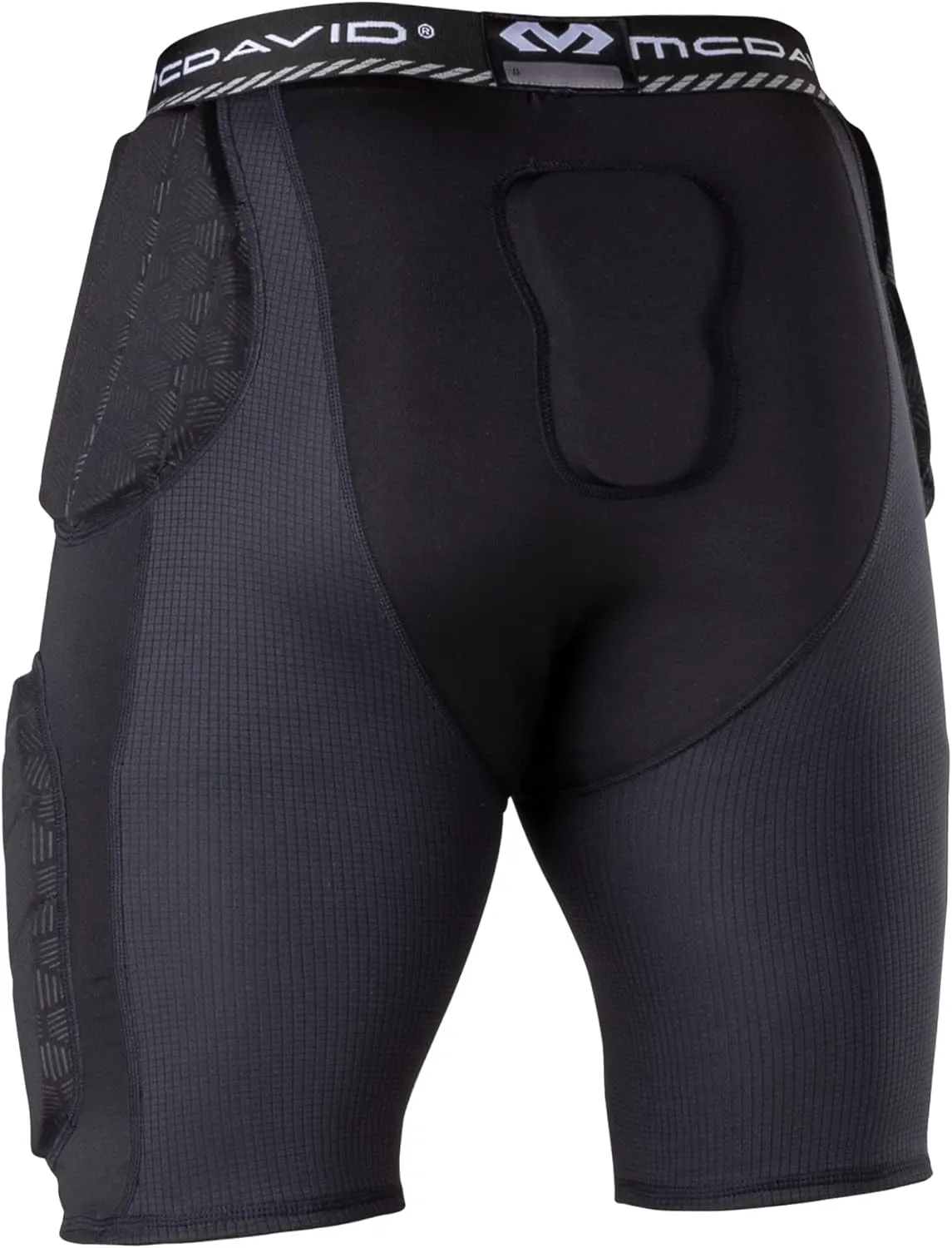 McDavid Youth Integrated 5-Pad Girdle, Durable & Breathable Padded Support with Hard-Shell Thigh Guards Football Kids