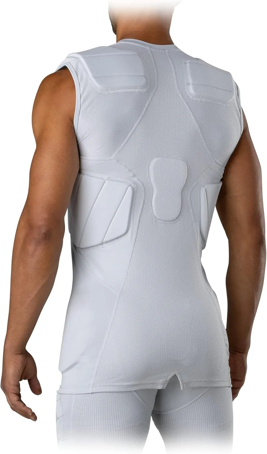 McDavid Youth Integrated 5-Pad Shirt, Comfort & Protection from Hard Objects, Lightweight & Breathable, Kids