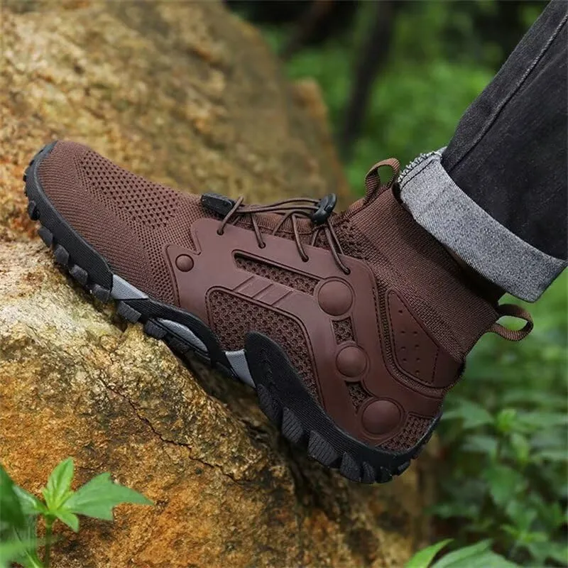 Men's Fashion Elastic Soft Sport Shoes for Outdoor Hiking Trekking Running Aqua Fishing