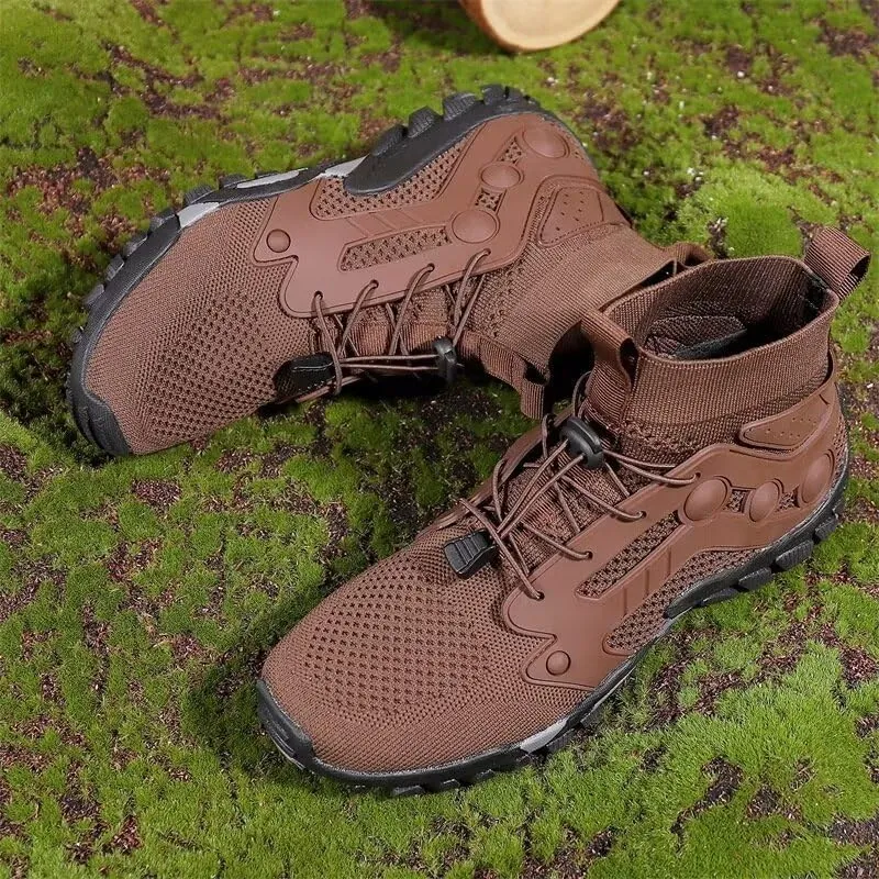 Men's Fashion Elastic Soft Sport Shoes for Outdoor Hiking Trekking Running Aqua Fishing