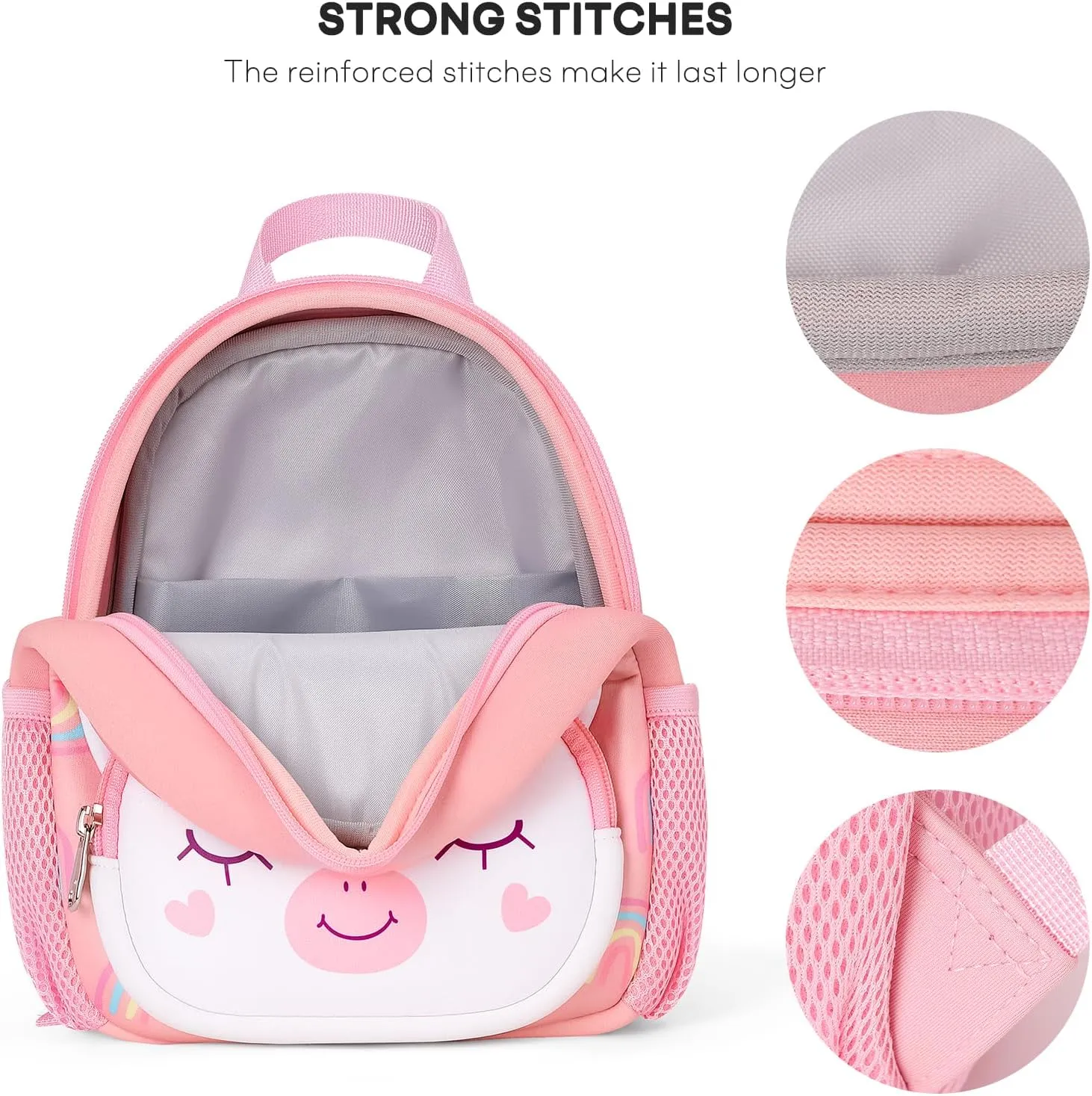 mibasies Backpack Leash for Toddlers 1-3: Baby Backpack with Leash for Boys Girls - Unicorn Backpack - 9inch Mini