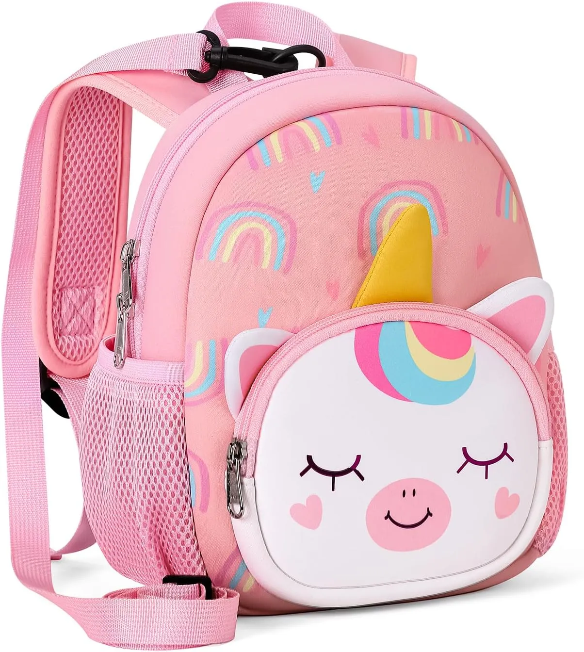 mibasies Backpack Leash for Toddlers 1-3: Baby Backpack with Leash for Boys Girls - Unicorn Backpack - 9inch Mini