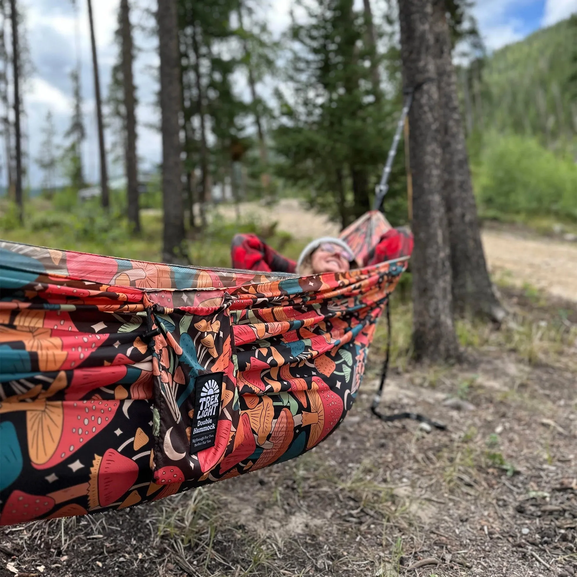 MIDNIGHT MUSHROOM double hammock