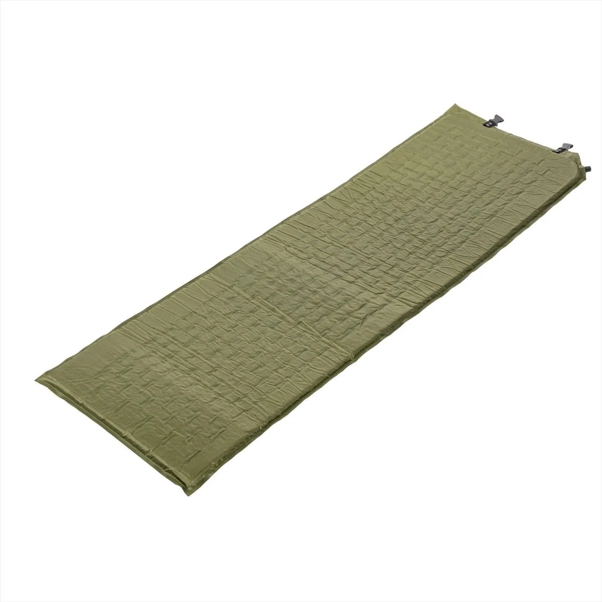 MIL-TEC Camping Sleeping Pad 186cm Self Inflatable Thermo Waffle Mattress