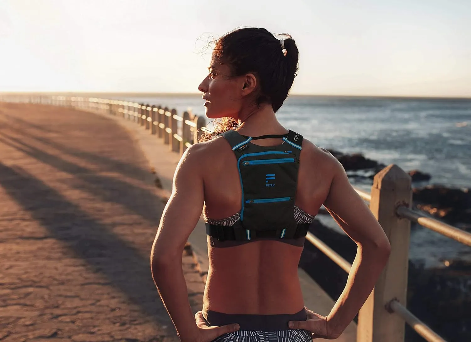 Minimalist Running Pack - Running Backpack Phone Holder, Storage, Thoracic Belt - Carry Personal Items - Running Gear for Men & Women - Lightweight Running Water Backpack