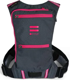 Minimalist Running Pack - Running Backpack Phone Holder, Storage, Thoracic Belt - Carry Personal Items - Running Gear for Men & Women - Lightweight Running Water Backpack