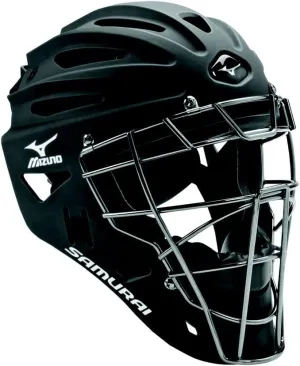 Mizuno Samurai G4 Youth Baseball Catcher's Helmet Black