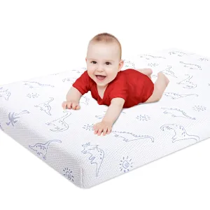 Mochen Pack and Play Mattress, 38"x26" Pack N Play Mattresses Pad with Soft Jacquard Cover, High Density Memory Foam Baby Mattress for Pack n Play Playpen, Portable & Washable