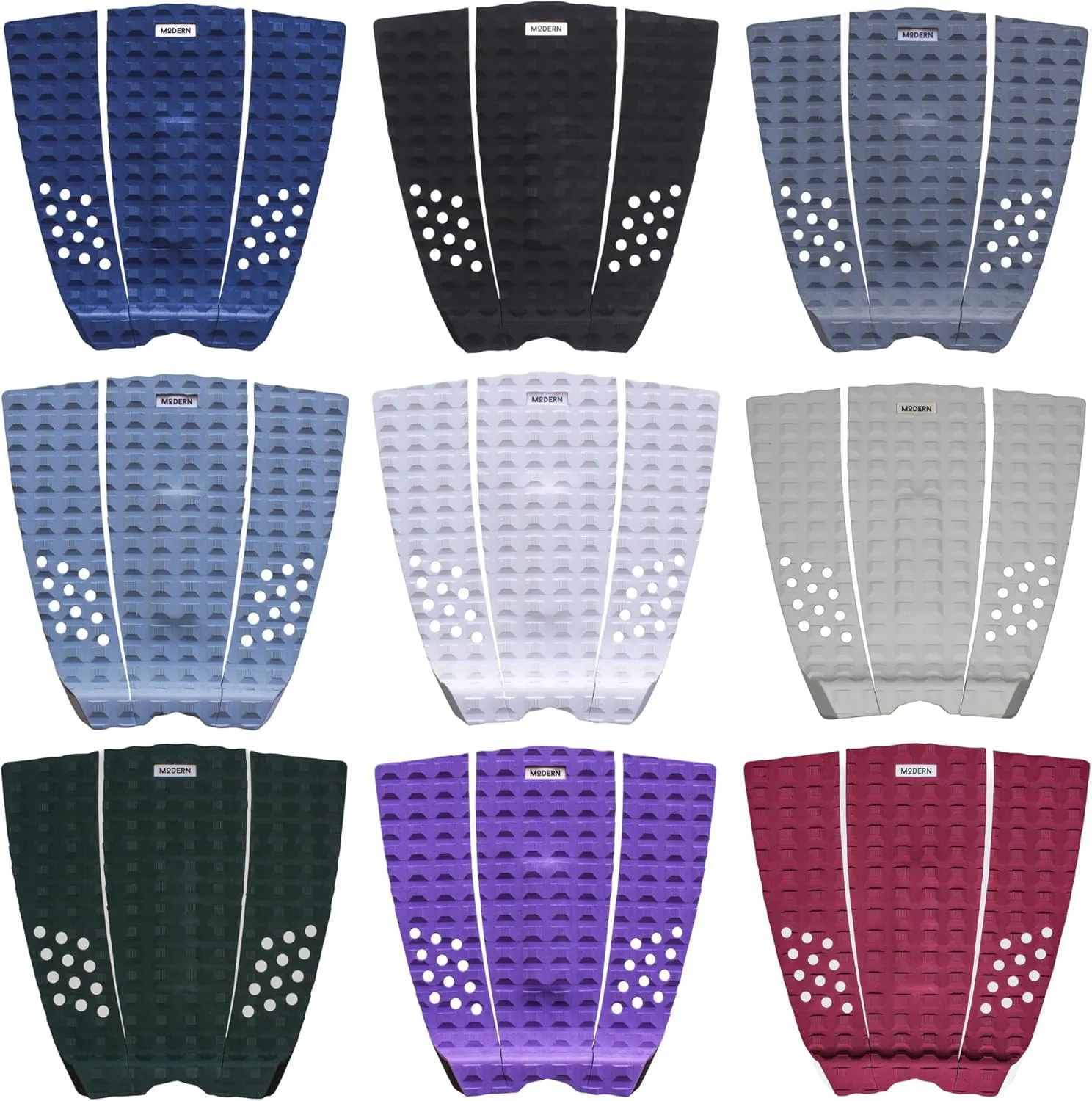 Modern Grips Surfboard Traction Pad 3-Piece