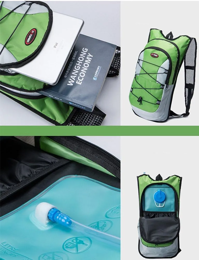 Monvecle Hydration Pack Water Rucksack Backpack Bladder Bag Cycling Bicycle Bike/Hiking Climbing Pouch   2L Hydration Bladder