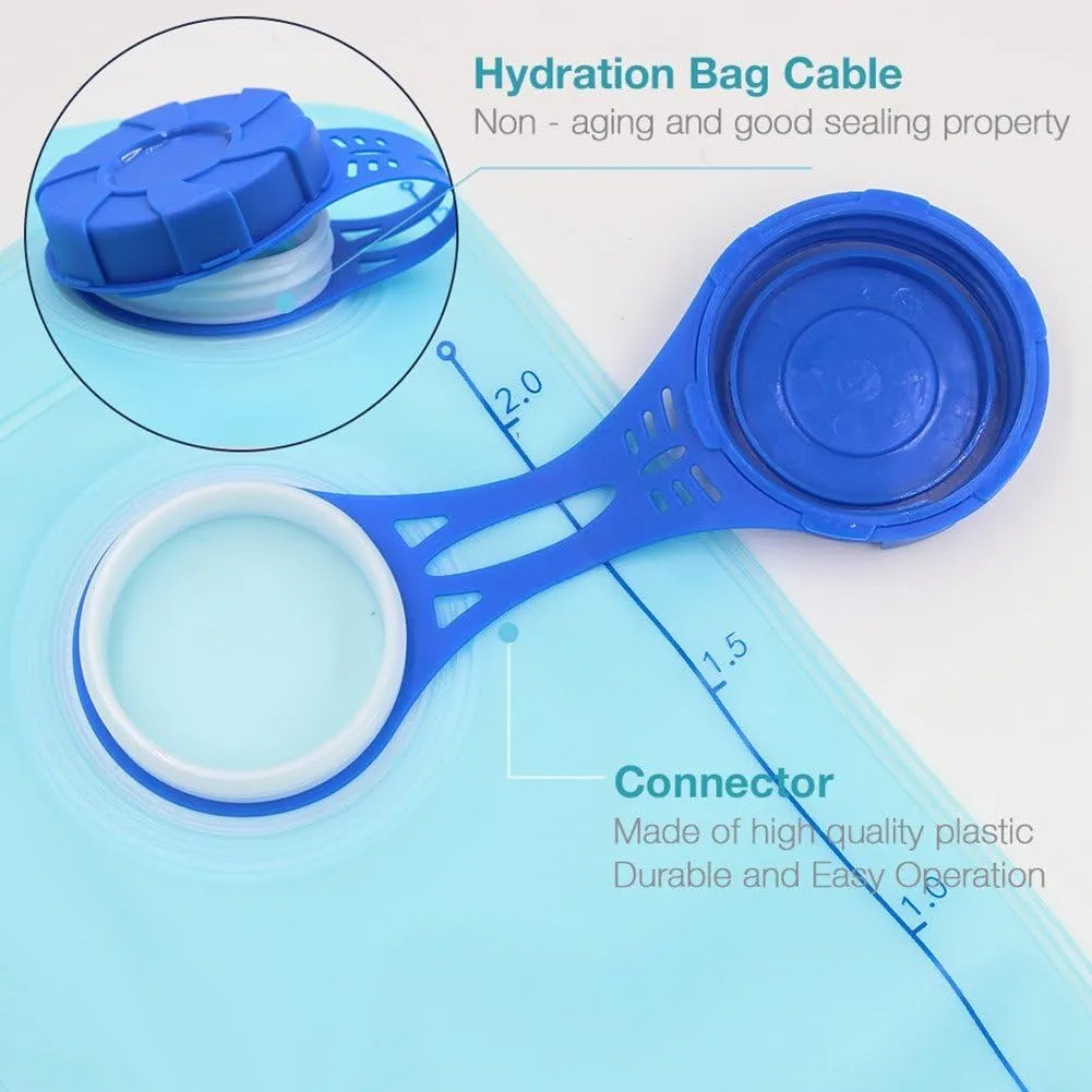 Monvecle Hydration Pack Water Rucksack Backpack Bladder Bag Cycling Bicycle Bike/Hiking Climbing Pouch   2L Hydration Bladder