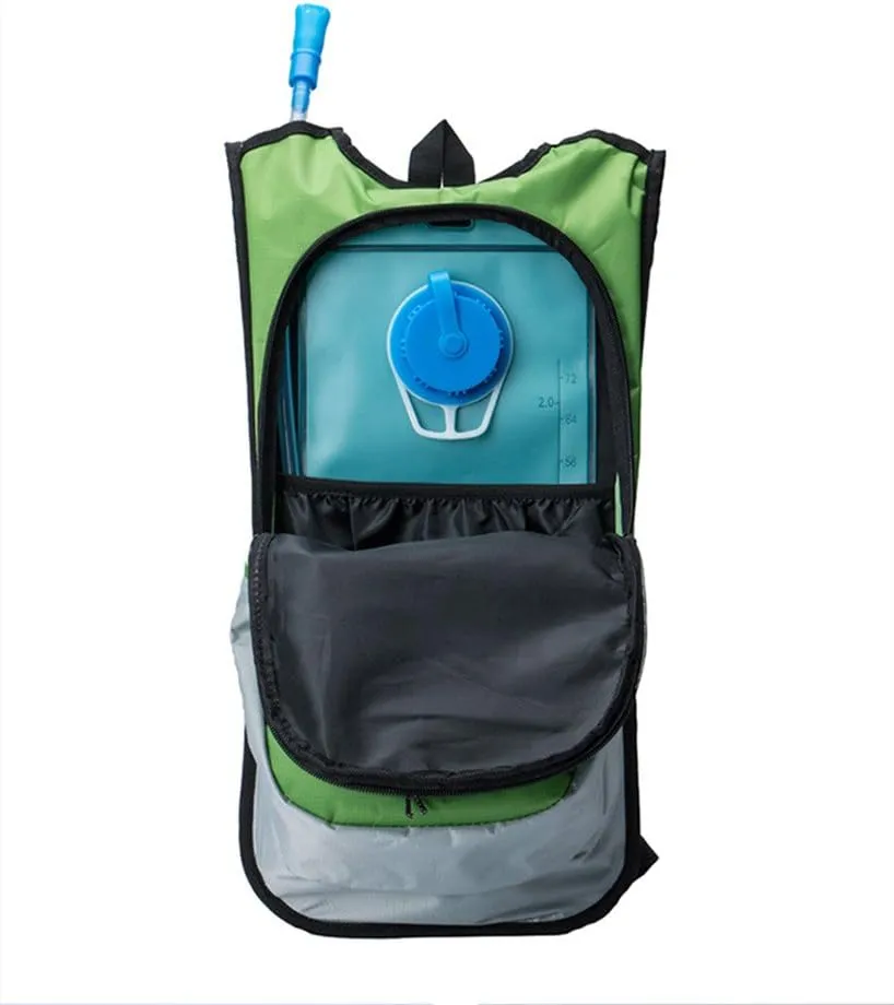 Monvecle Hydration Pack Water Rucksack Backpack Bladder Bag Cycling Bicycle Bike/Hiking Climbing Pouch   2L Hydration Bladder