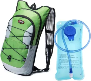 Monvecle Hydration Pack Water Rucksack Backpack Bladder Bag Cycling Bicycle Bike/Hiking Climbing Pouch   2L Hydration Bladder