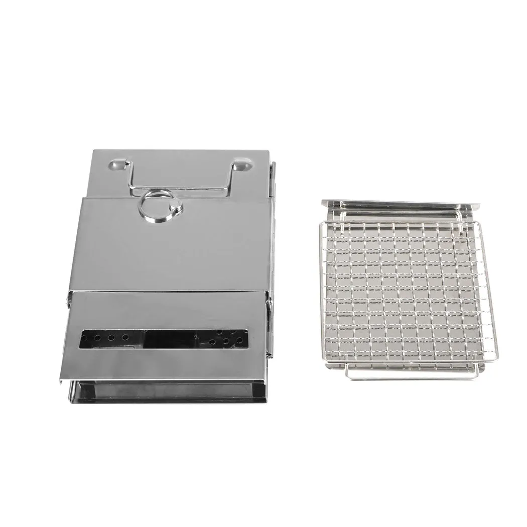 Moyasu Camping Stove Camp Wood BBQ Grill Large
