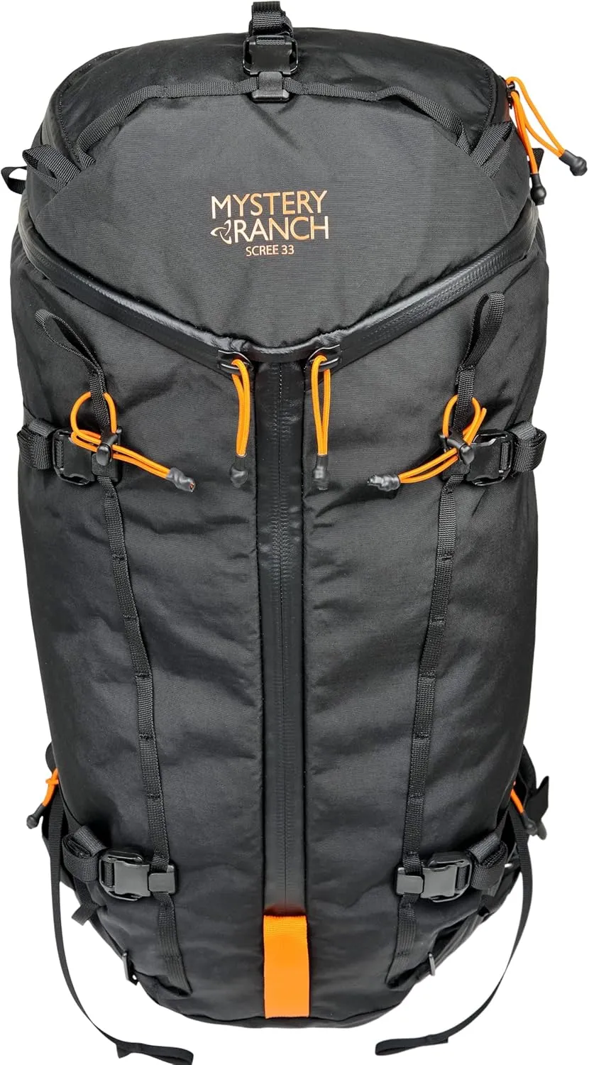 Mystery Ranch Scree 33 Backpack - Technical Hiking Daypack, Black, S