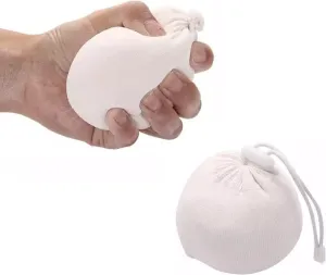 NALACAL 2 Bags Strong Refillable Chalk Ball, Each Ball has 56 g (1.9 oz) Capacity, Fine Soft for Athletic Chalk Ball Comes Full Good for Rock Climbing, Gym Workouts