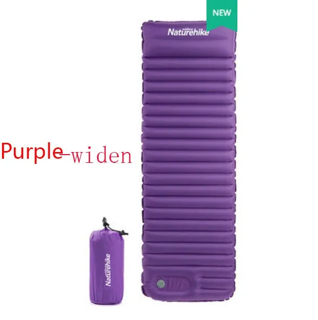 Naturehike Outdoor Push Inflatable Camping Mat Tent Outdoor Envelope Waterproof Sleeping Pad
