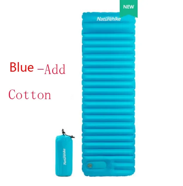 Naturehike Outdoor Push Inflatable Camping Mat Tent Outdoor Envelope Waterproof Sleeping Pad