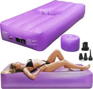 Newly Upgraded BBL Bed with Built-in Pump BBL Bed After Surgery for Sleeping Brazilian Butt Lift Recovery Pillow After Surgery Inflatable BBL Mattress with Hole for Post Surgery Recovery
