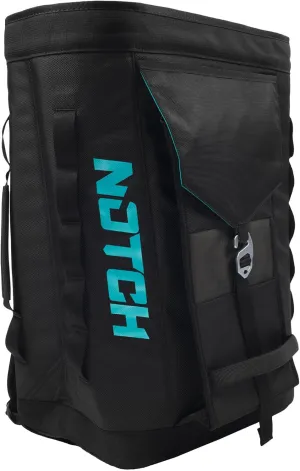 Notch Approach Rope Gear Bag, Black, 50L Capacity (99754)