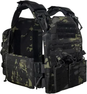 Nylon Fabric tactical suit Quick Release Vest with Hydration Backpack and Triple Tool Pouch
