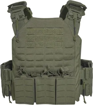 Nylon Fabric tactical suit Quick Release Vest with Hydration Backpack and Triple Tool Pouch
