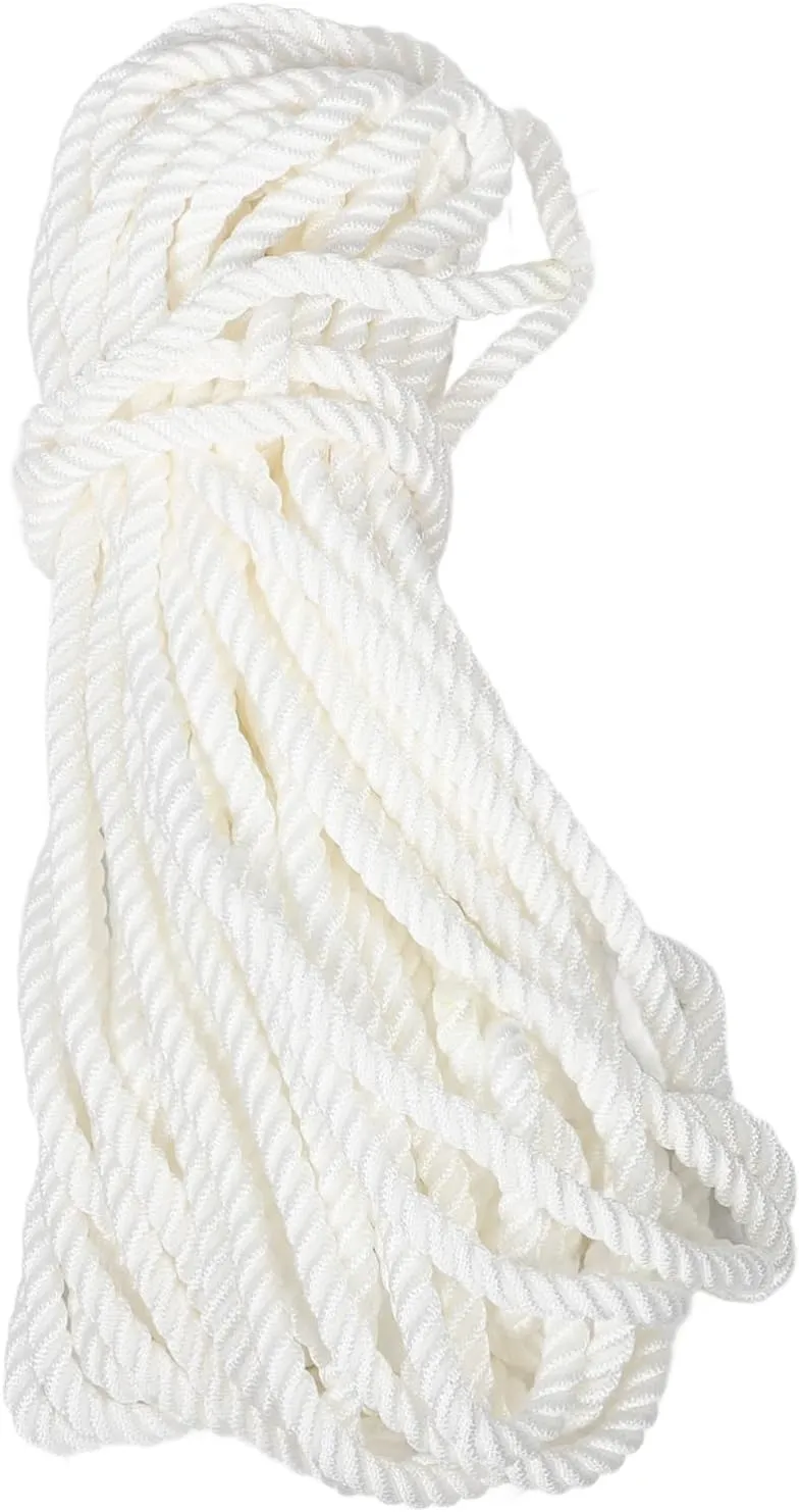 Nylon Yacht Rope 12mm Marine Grade Dock Ropes for Boat Docking Anching